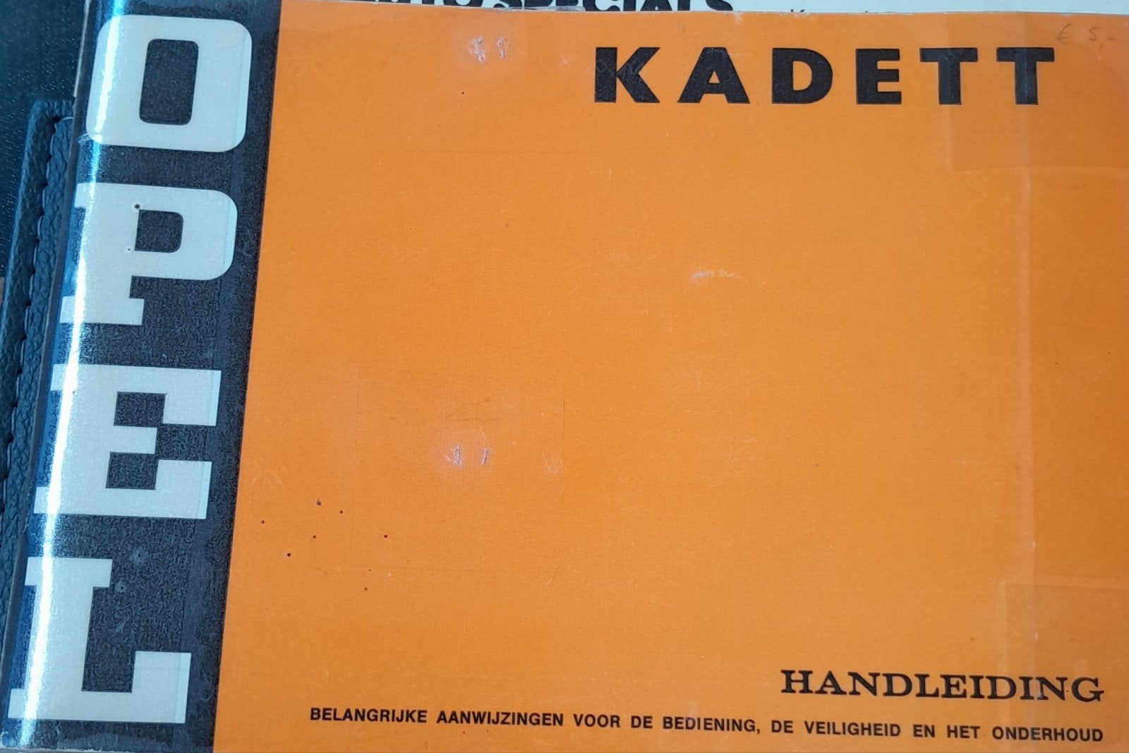 OPEL KADETT C1 HANDLEIDING, Verzenden