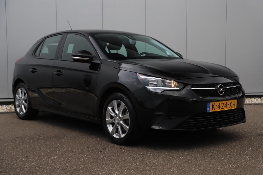 Opel Corsa 1.2 Edition 102PK Trekhaak Navigatie Carplay Andr, Voorwielaandrijving, Stof, Gebruikt, Euro 6