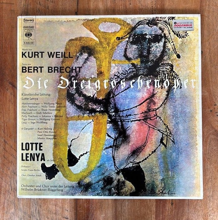 Kurt Weill / Bertolt Brecht - Die Dreigroschenoper LP, Gebruikt, Opera of Operette, Modernisme tot heden, Ophalen of Verzenden