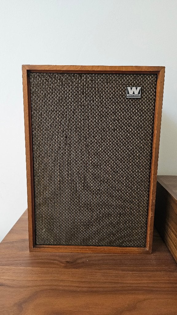 Wharfedale Denton 2 speakers, Ophalen, Gebruikt, Inclusief kabels, Wharfedale