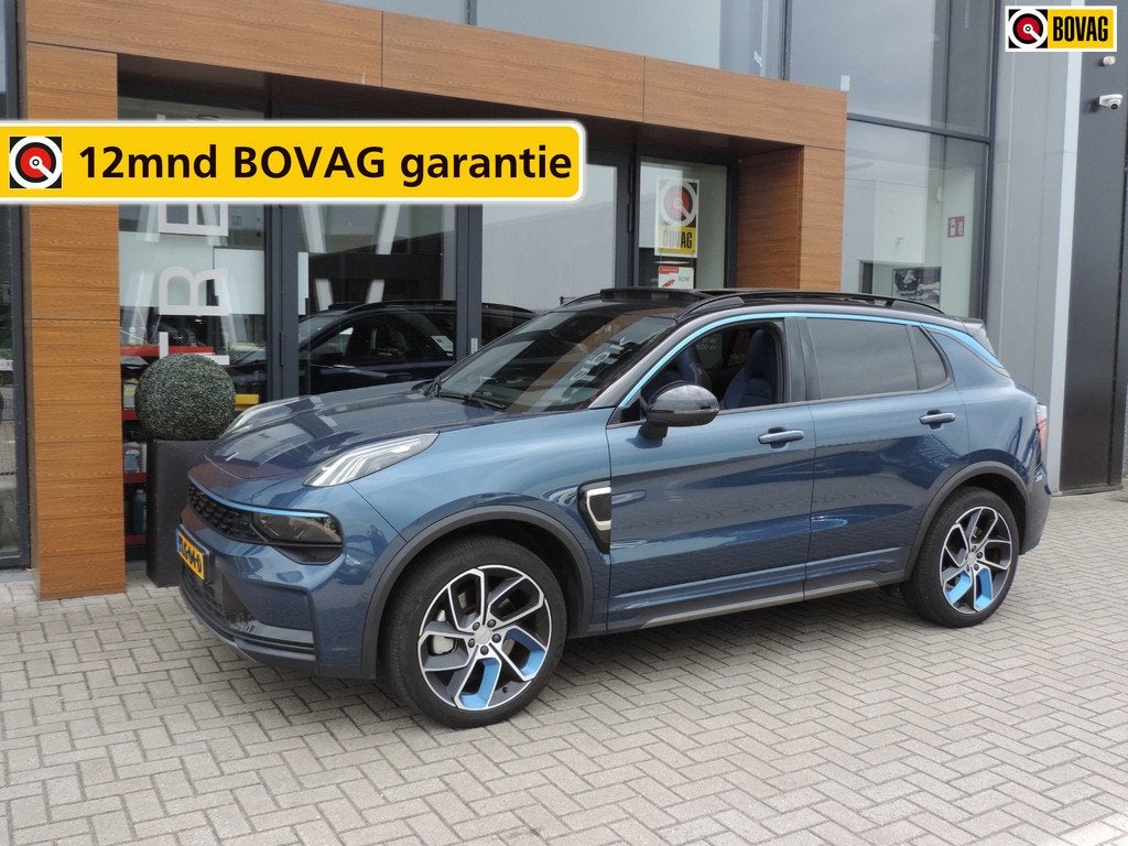 Lynk & Co 01 1.5 25.000km | SOH 98% | Zwarte hemel | 1e Eig, Auto's, Lynk & Co, 12 maanden, Stof, Blauw, Plug-in hybride