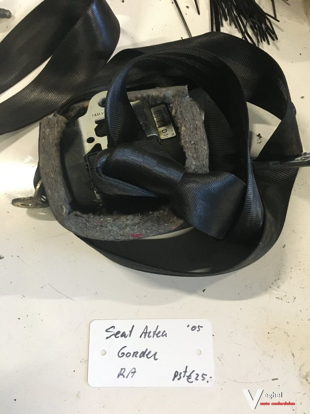 Seat Altea 2.0 6 bak 2005   Gordel Linksachter of Rechtsacht, Auto-onderdelen, Gebruikt, -, -, Ophalen of Verzenden