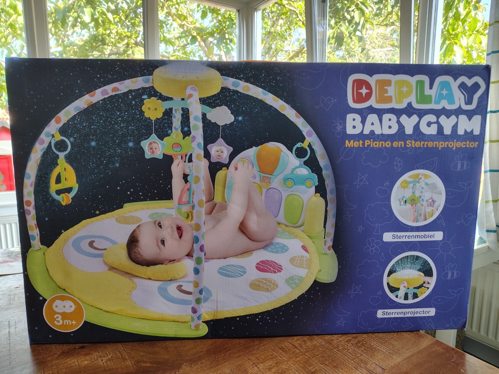 Babygym met voetenpiano, Ophalen, Zo goed als nieuw