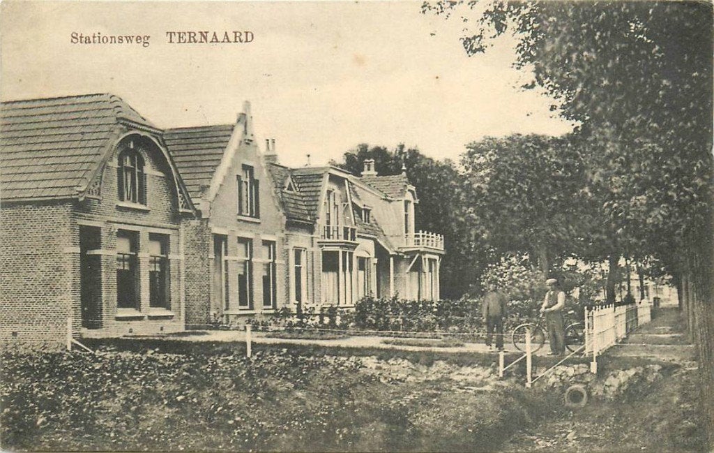 388-295-019 Ternaard Stationsweg, Verzenden, Voor 1920, Friesland