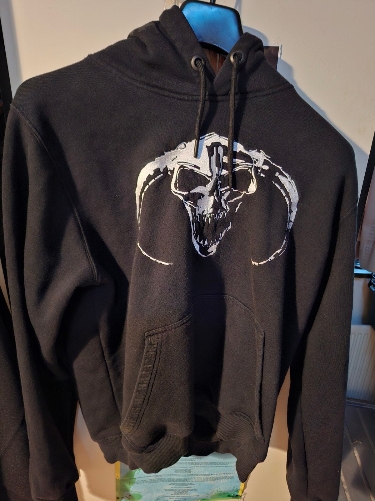 Masters of Hardcore Hoodie Zwart Maat L, Kleding | Heren, Maat 52/54 (L), Zwart, Ophalen of Verzenden, Gedragen