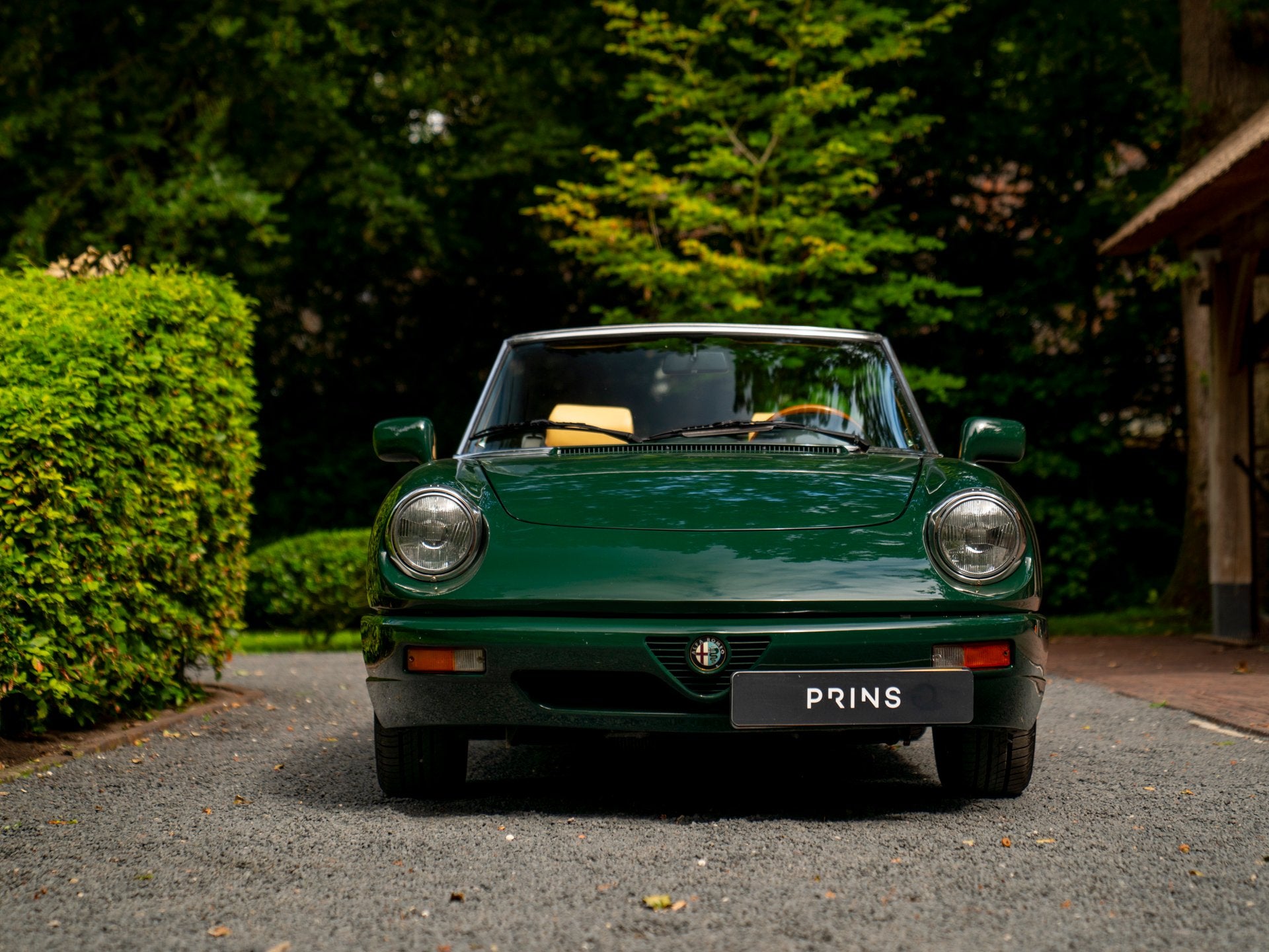 Alfa Romeo Spider 2.0 (bj 1992), Auto's, Oldtimers, Beige, 1962 cc, Cabriolet, Bedrijf
