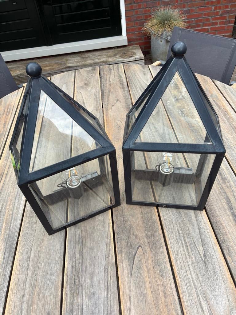 Buitenlamp (2) Jan des Bouvrie, Ophalen, Gebruikt, Wandlamp, 50 tot 250 watt