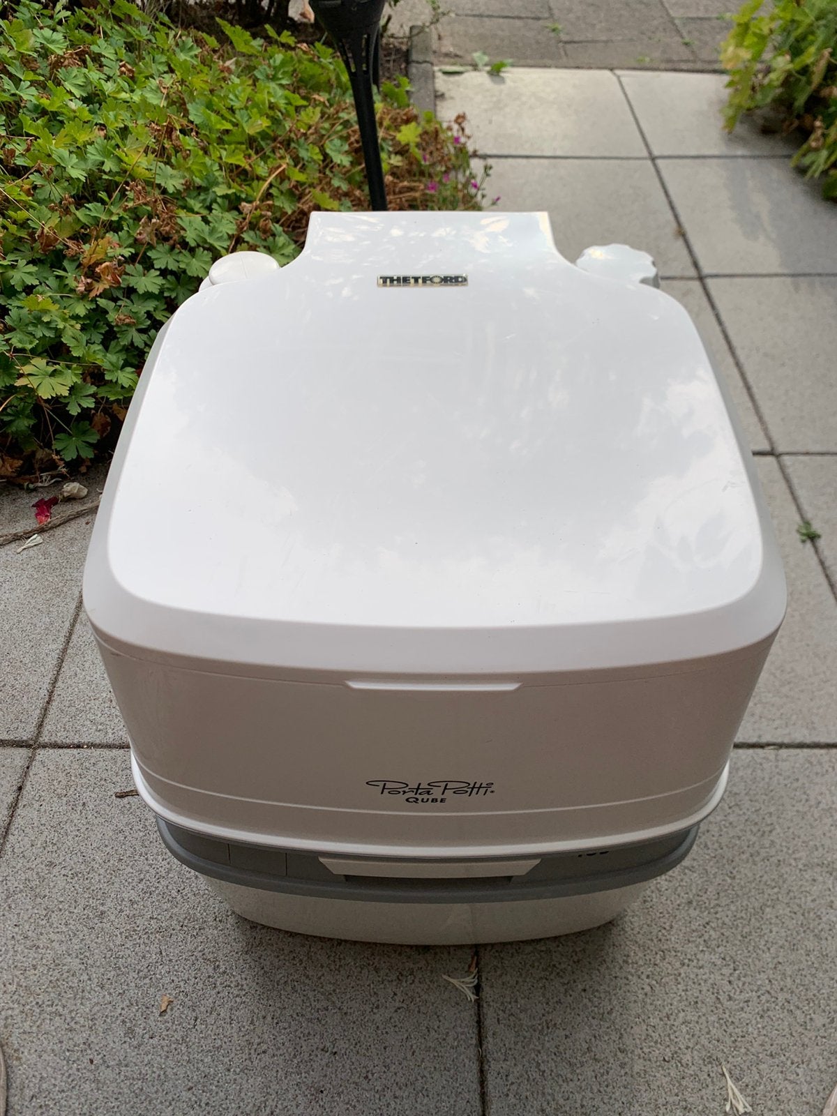 Porta potti qube, camping wc, Ophalen of Verzenden, Zo goed als nieuw
