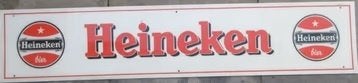 Heineken - Kunststof reclamebord, Ophalen, Gebruikt, Reclamebord