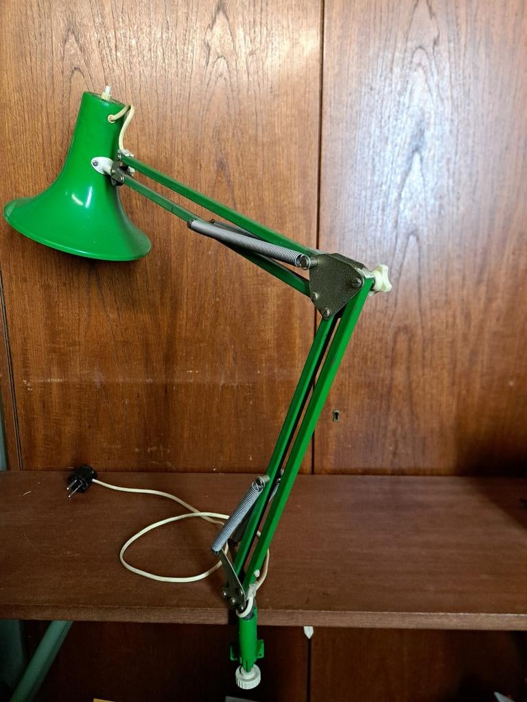 Burolamp Architectenlamp vintage 1970's design, Ophalen of Verzenden, Gebruikt