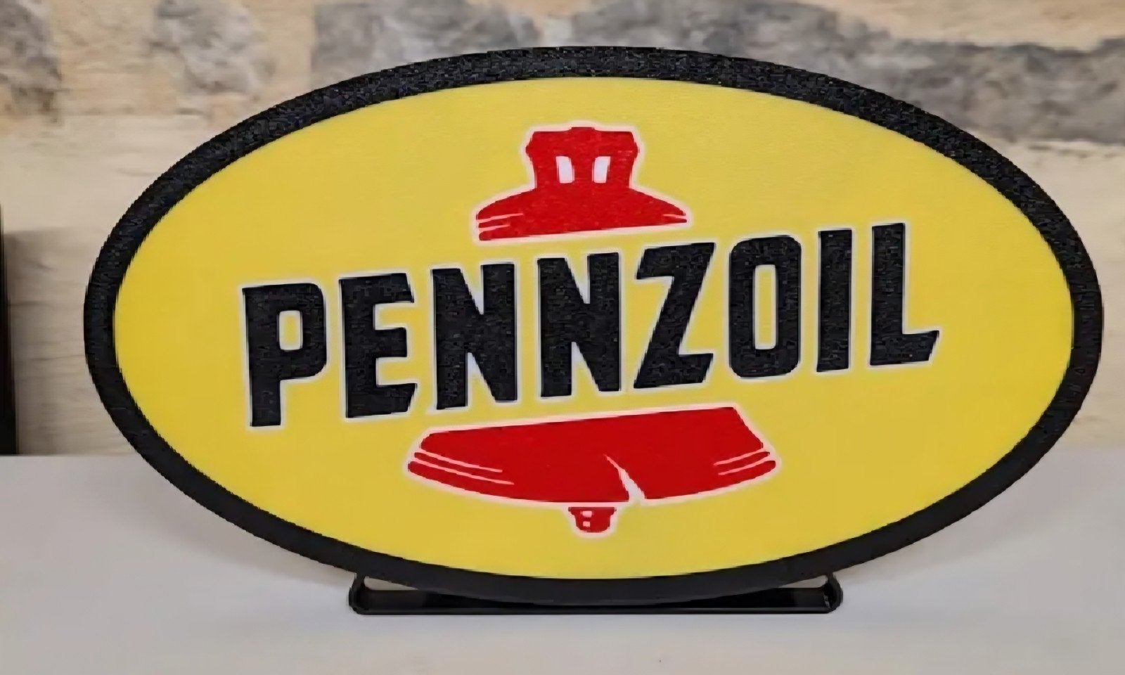 Penzoil LED Lichtbak - Garage Decoratie, Ophalen of Verzenden