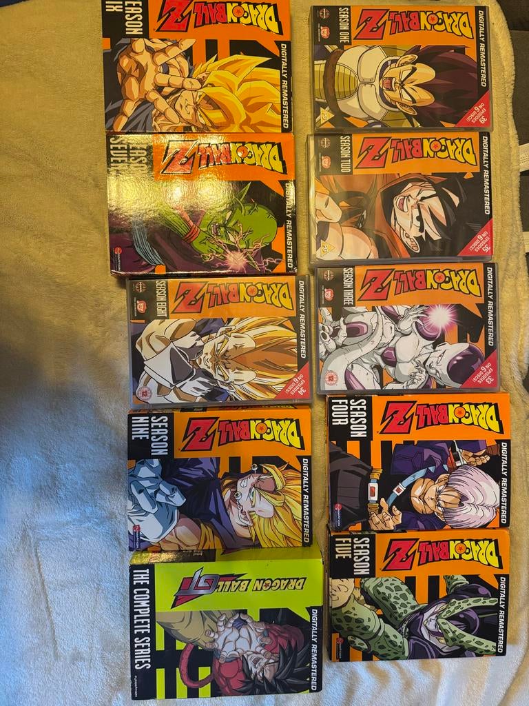 Dragon Ball Z & GT Complete Series DVD Boxset, Tekenfilm, Anime (Japans), Ophalen of Verzenden, Zo goed als nieuw