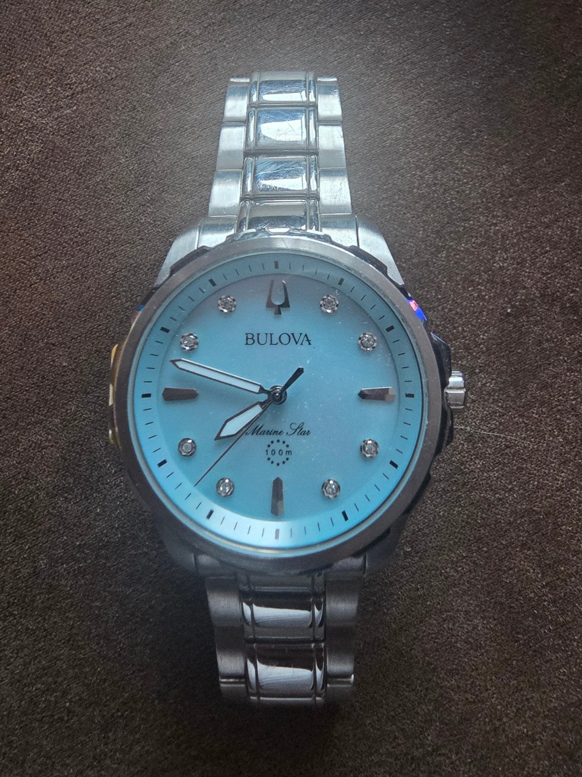 Bulova Marine Star B96P248 - Zo goed als nieuw, Sieraden, Tassen en Uiterlijk, Staal, Staal, Polshorloge, Zo goed als nieuw