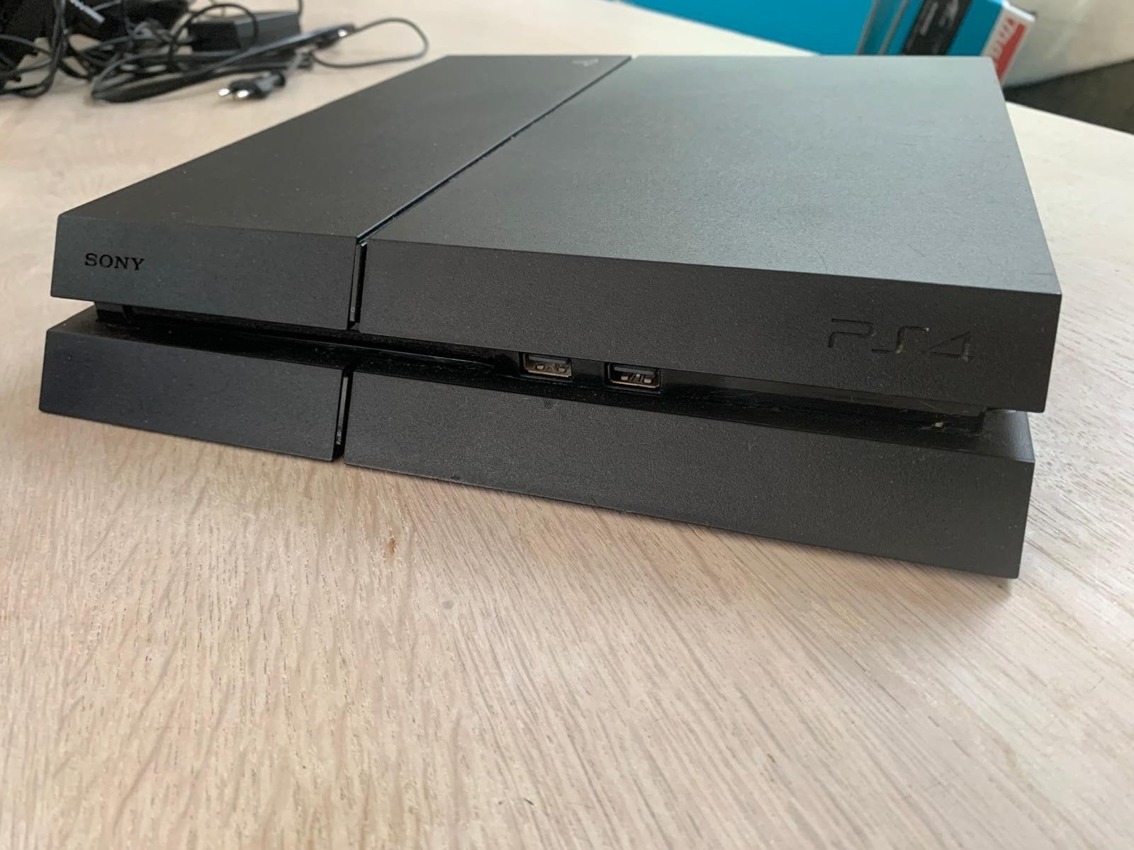 PS4 met controller en games, Ophalen, Met 1 controller, Original, Gebruikt