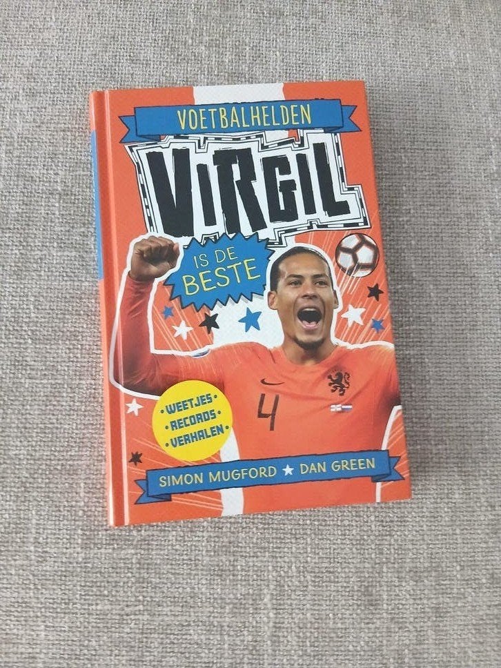 Voetbalhelden: Virgil is de Beste! (Boek), Ophalen, Zo goed als nieuw, Simon Mugford & Dan Green, Balsport
