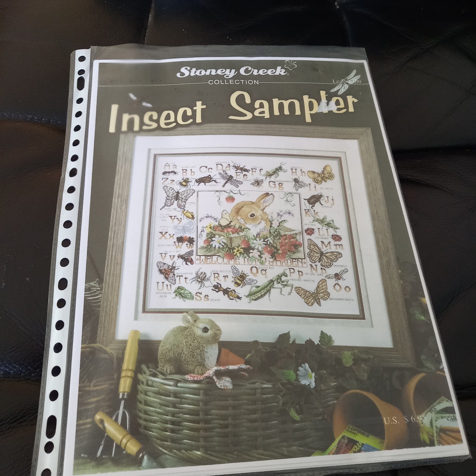Borduurpatroon Insect Sampler Stoney Creek, Verzenden, Patroon