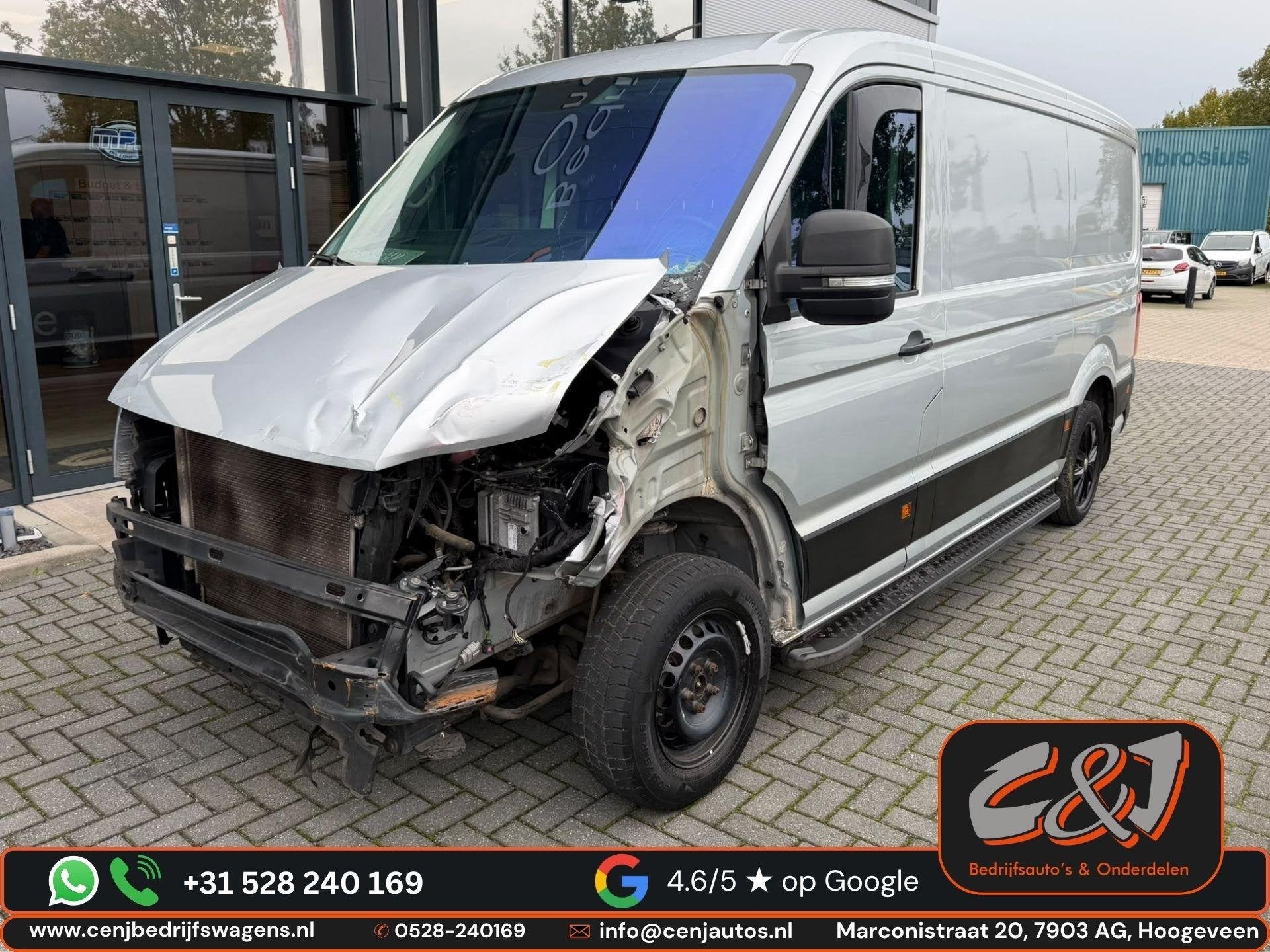 Volkswagen Crafter 35 2.0 TDI L2H1 Comfortline export/schade, Overige carrosserieën, Volkswagen, Volkswagen AG, 1968 cc