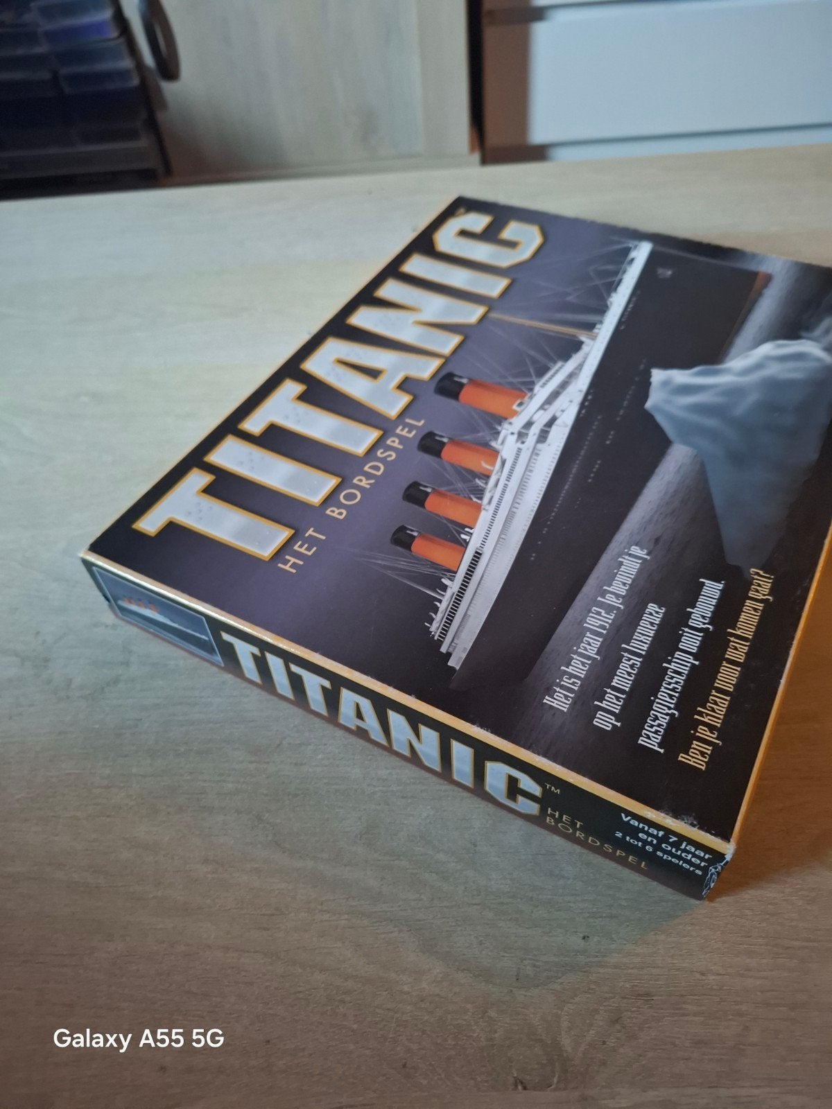 Titanic Het Bordspel - Compleet en in goede staat, Hobby en Vrije tijd, Amsterdam, Nederland, Gebruikt, Vijf spelers of meer, Universal Games