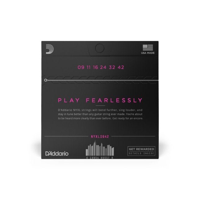 D'Addario NYXL0942 Super Light elektrische gitaarsnaren, ., Nieuw, Ophalen of Verzenden, .