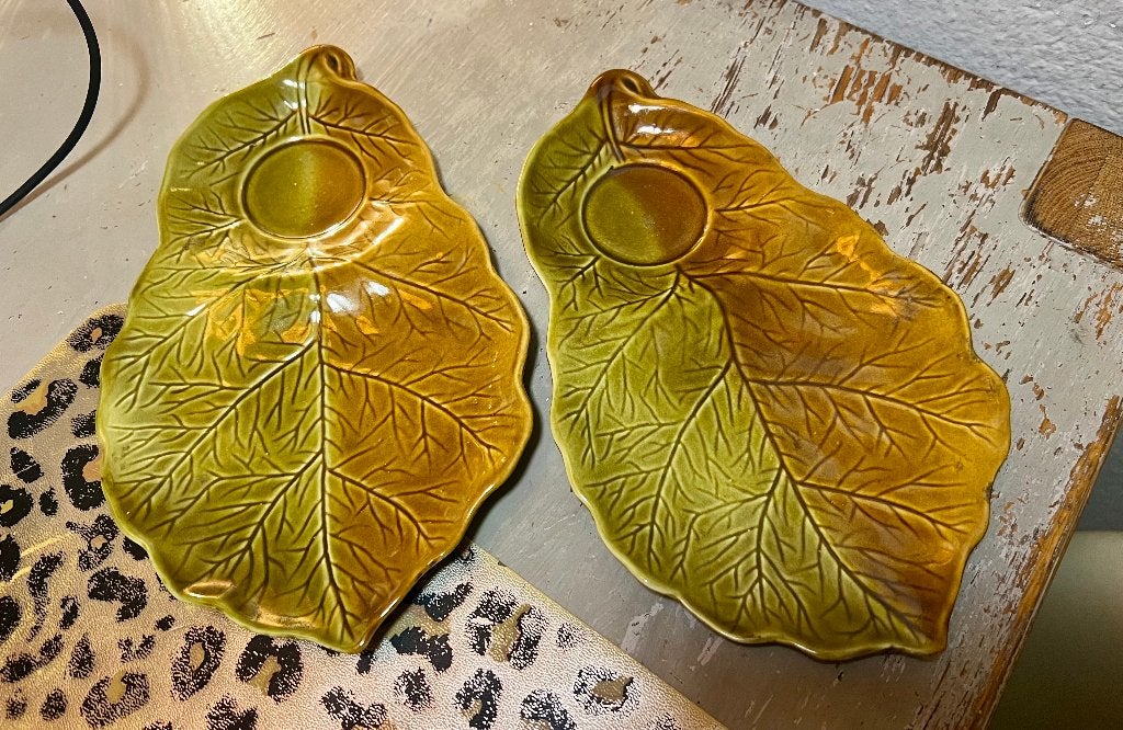 Royal Winton herfstblad bladeren servies keramiek schaaltje, Antiek en Kunst, Ophalen of Verzenden