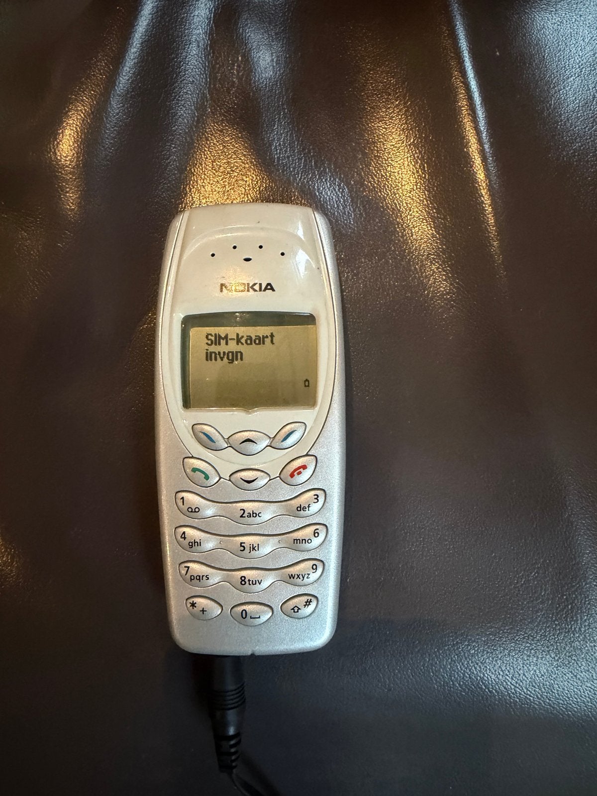 Nokia 3410 Werkend + Originele Lader ACP-8E Vintage, Gebruikt, Geen camera, Fysiek toetsenbord, Ophalen of Verzenden