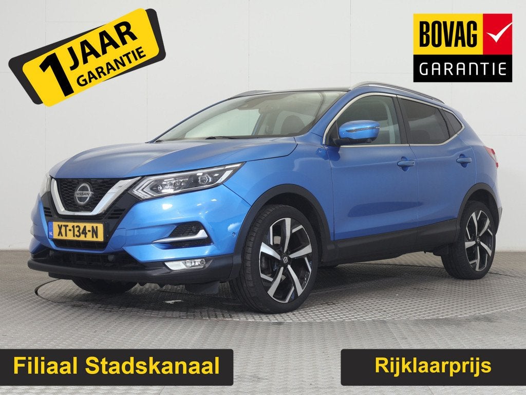 Nissan Qashqai 1.3 DIG-T Tekna, Auto's, Nissan, Bedrijf, Te koop, Qashqai, 360° camera, ABS, Airbags, Airconditioning, Alarm, Android Auto