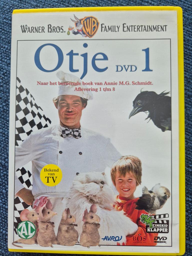 Otje DVD 1, Avontuur, Alle leeftijden, Ophalen of Verzenden, Zo goed als nieuw