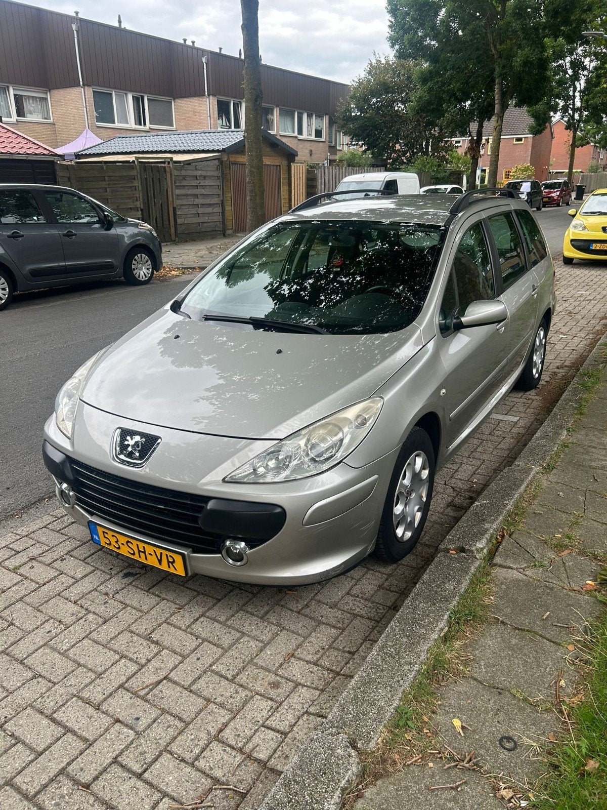 Peugeot 307 1.6 16V XR Break 2006 Grijs, Auto's, 4 cilinders, Handgeschakeld, 108 pk, 1587 cc