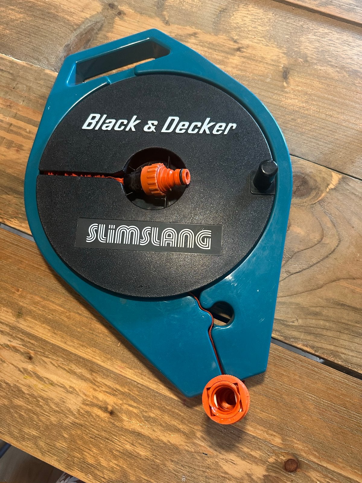 Black & Decker Slimslang 20 m, Tuin en Terras, Tuinslangen, Ophalen of Verzenden, Zo goed als nieuw, Tuinslang