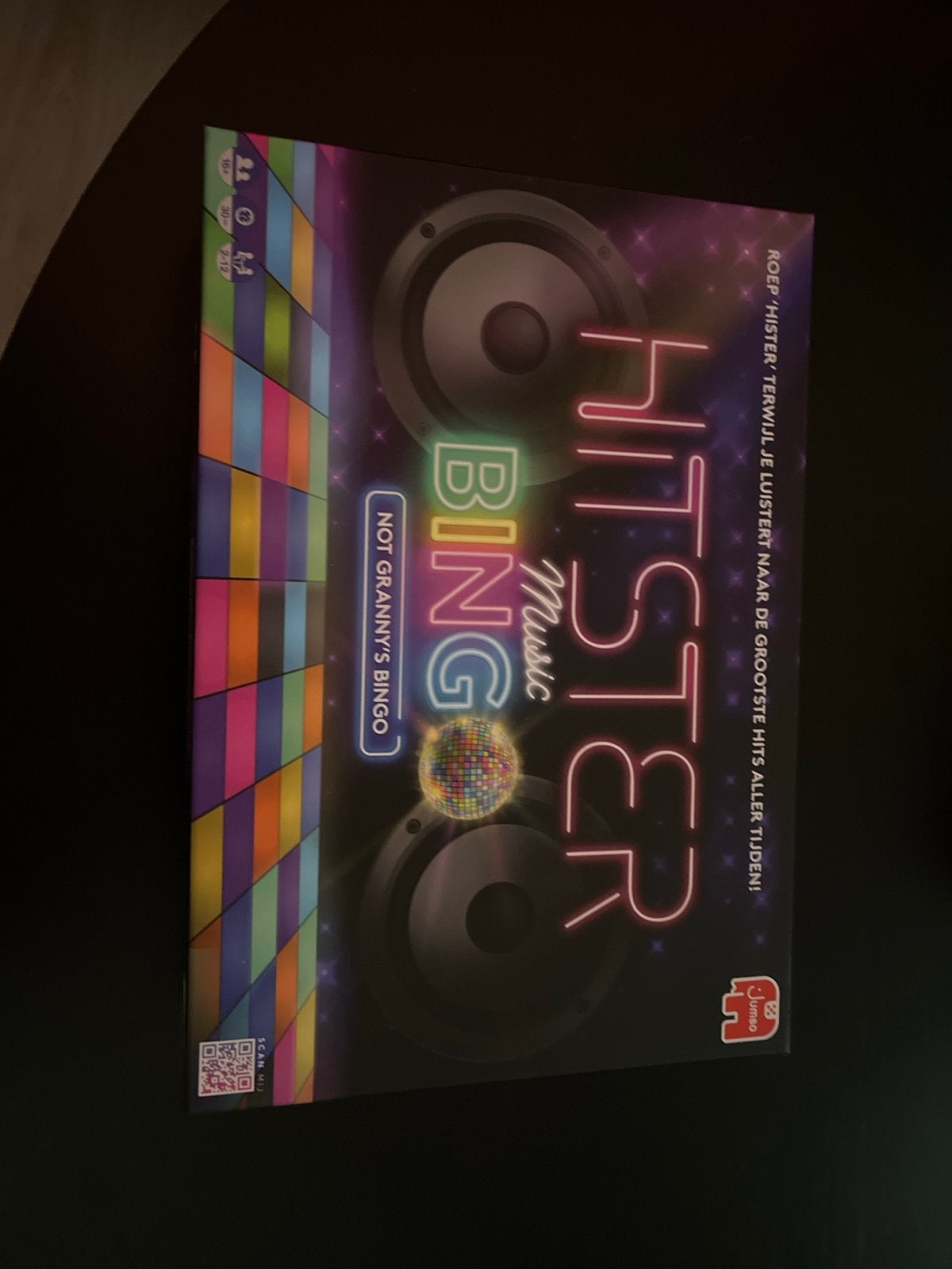 Hitster Music Bingo - Het ultieme muziekbingo spel!, Hobby en Vrije tijd, Drie of vier spelers, Ophalen, Zo goed als nieuw