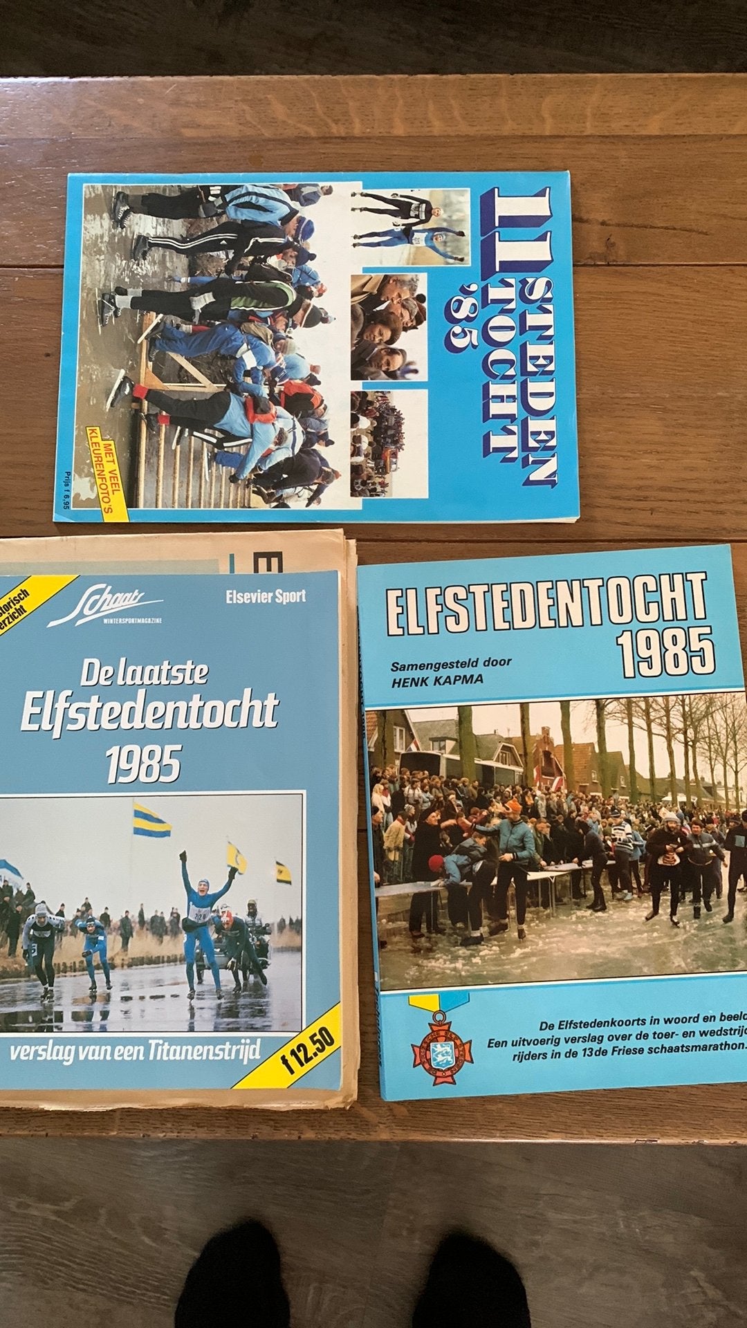 Historisch schaatsen, Ophalen of Verzenden, 20e eeuw of later, Gelezen