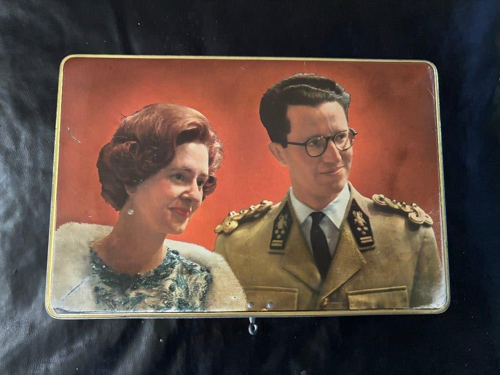Antiek blik Jacques chocolade, Ophalen of Verzenden