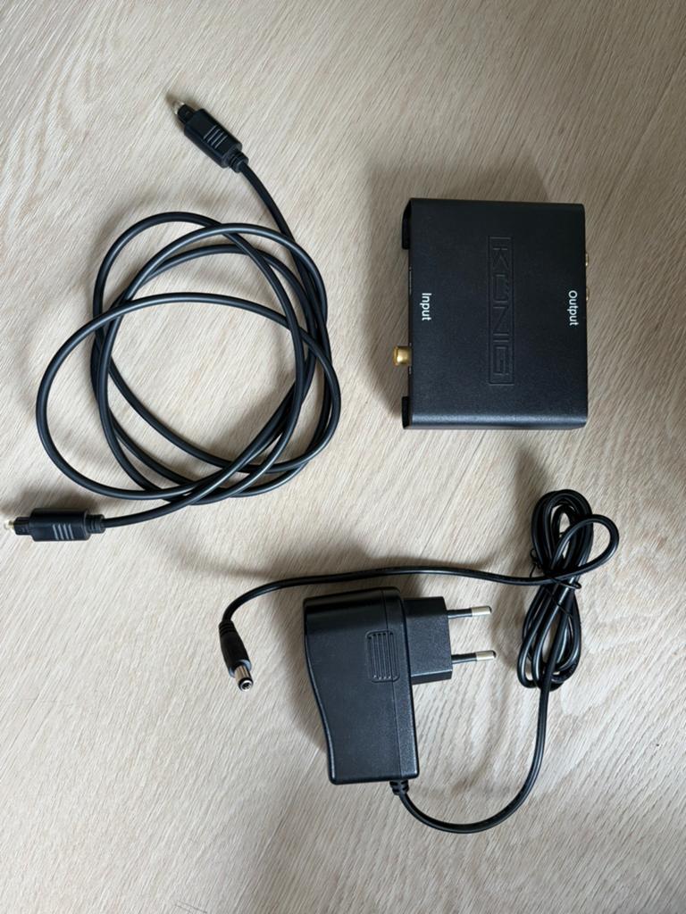 Konig Optisch naar Analoog converter, Ophalen of Verzenden, Zo goed als nieuw