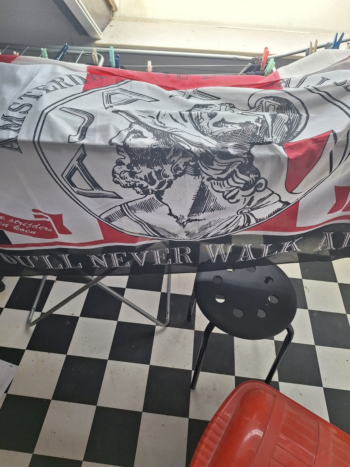ajax vlag, Diversen, Ophalen of Verzenden, Zo goed als nieuw