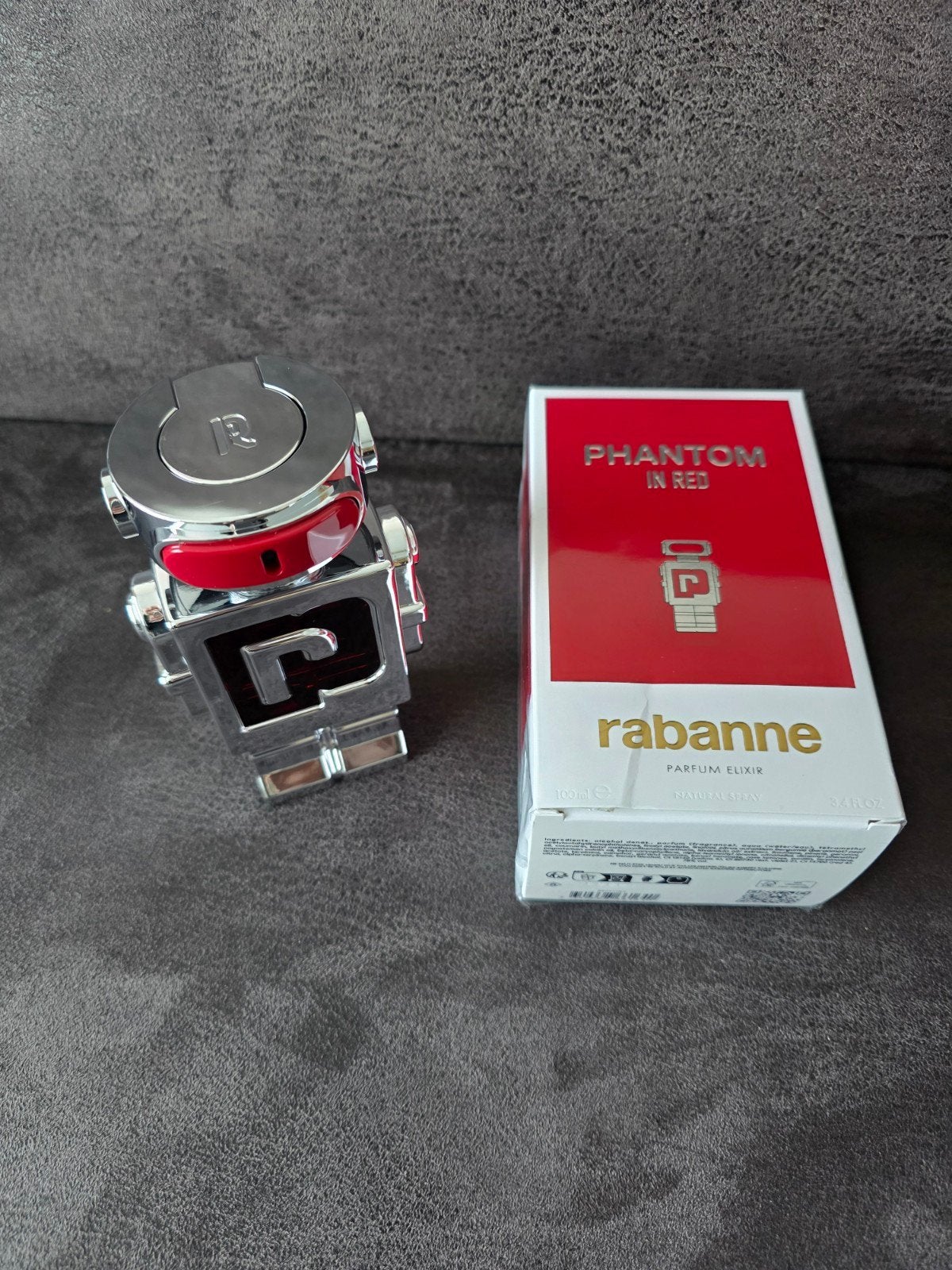 Rabanne Phantom In Red 100ML Parfum Elixir, Ophalen of Verzenden, Nieuw