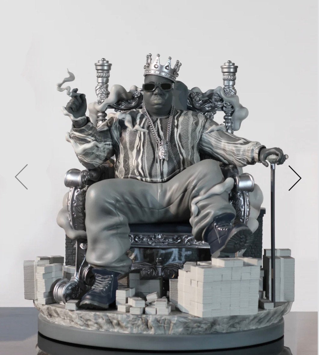 Concrete Jungle x Invisible Bully Notorious B.I.G. statue, Verzamelen, Ophalen, Nieuw, Pop, Beeldje of Miniatuur