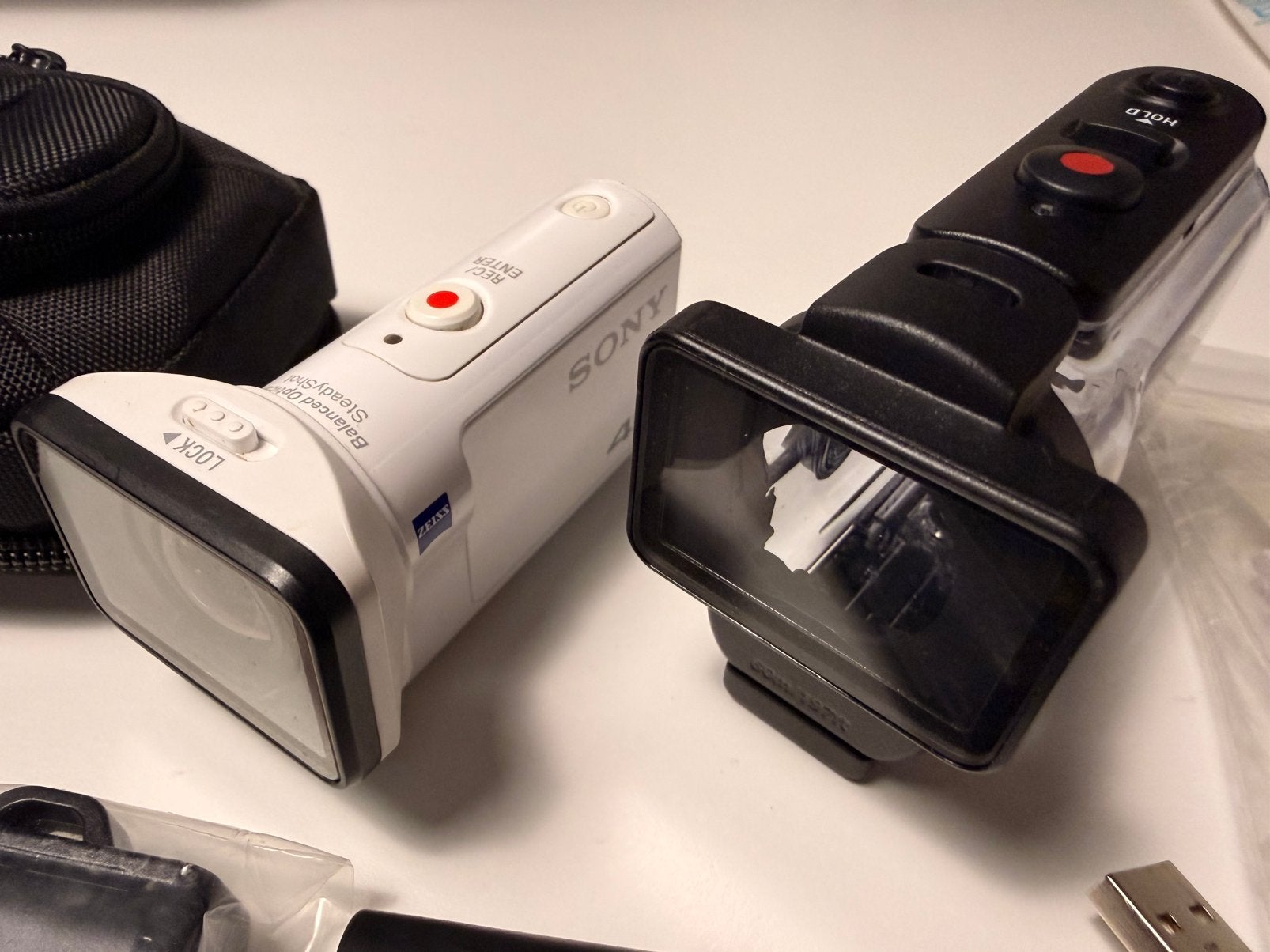 Sony FDR-x3000 action cam 4k + extras, Ophalen of Verzenden, Zo goed als nieuw, Sony