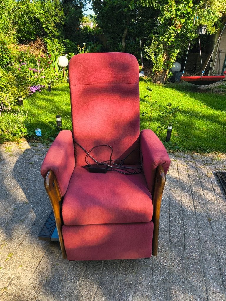 relax fauteuil, Ophalen, Gebruikt, Retro look, klassieke uitstraling, Minder dan 75 cm
