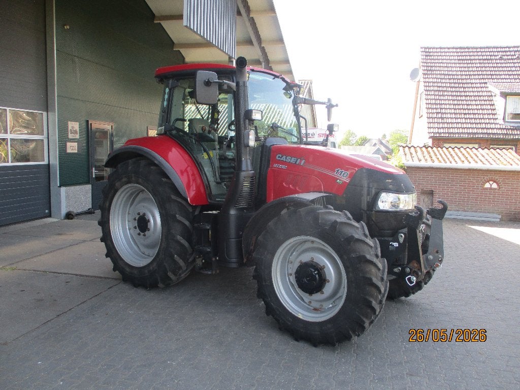 Case ih luxxum 110 met fronthef   4500uur  bj2017, Ophalen, 80 tot 120 Pk, Gebruikt, 2500 tot 5000