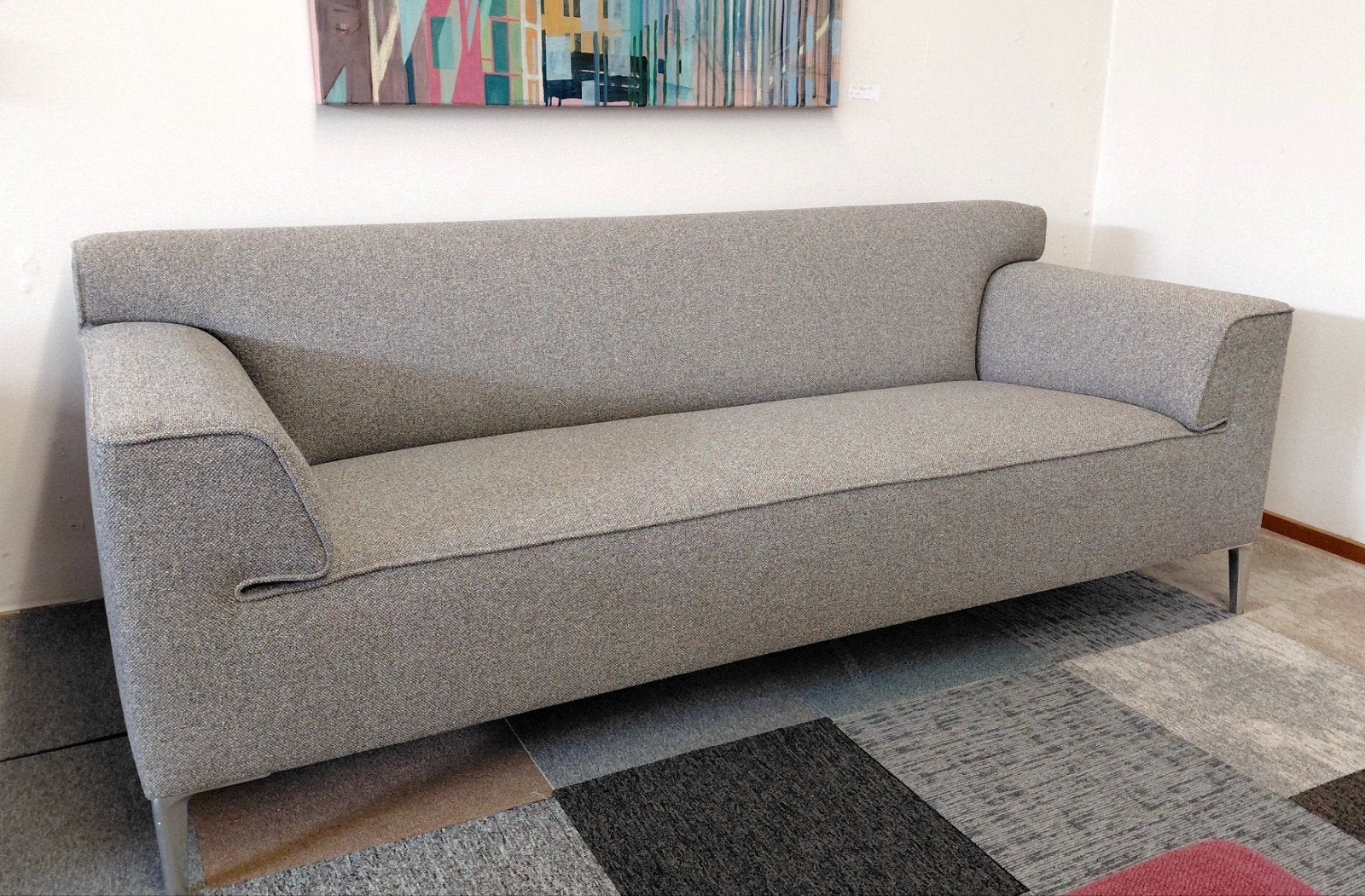 Pode Edit | 3-zits | Opnieuw bekleed | Grijs, Modern design refurbished Leolux, Leolux, Info@andriesign.nl, Driepersoons