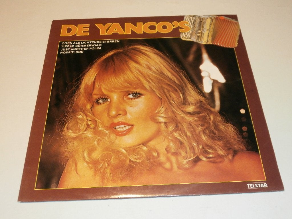 De Yanco's, Telstar zeldzame Instrumentale vinyl LP 17047, Cd's en Dvd's, Vinyl | Nederlandstalig, Verzenden, 1980 - 1989, Zo goed als nieuw