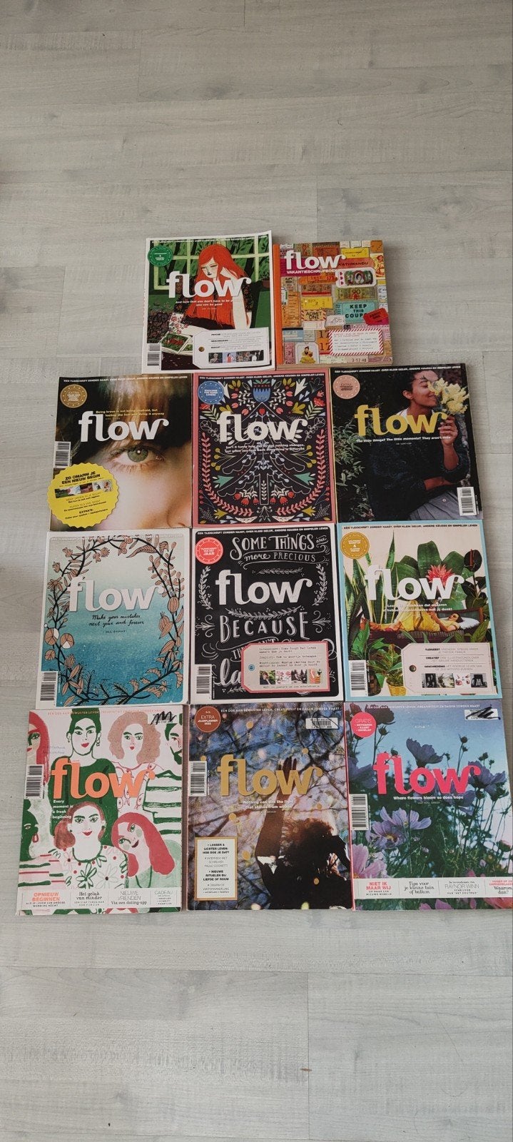 Flow Tijdschriften met vakantieschrijfboek special, Boeken, Tijdschriften en Kranten, Ophalen, Gelezen, Damesbladen