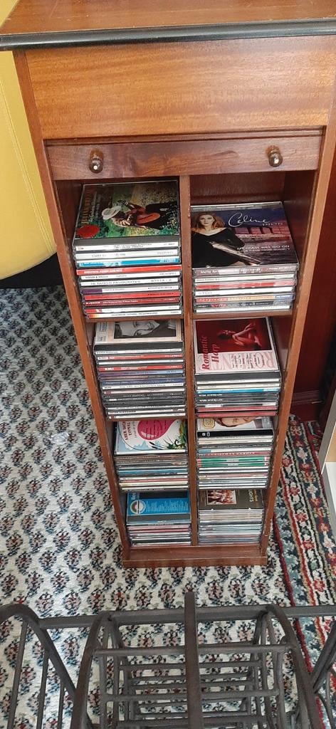 Mooi CD kastje met roldeur + diverse CD's (klassiek tot pop), Ophalen, Gebruikt, 150 discs of meer, Cd's