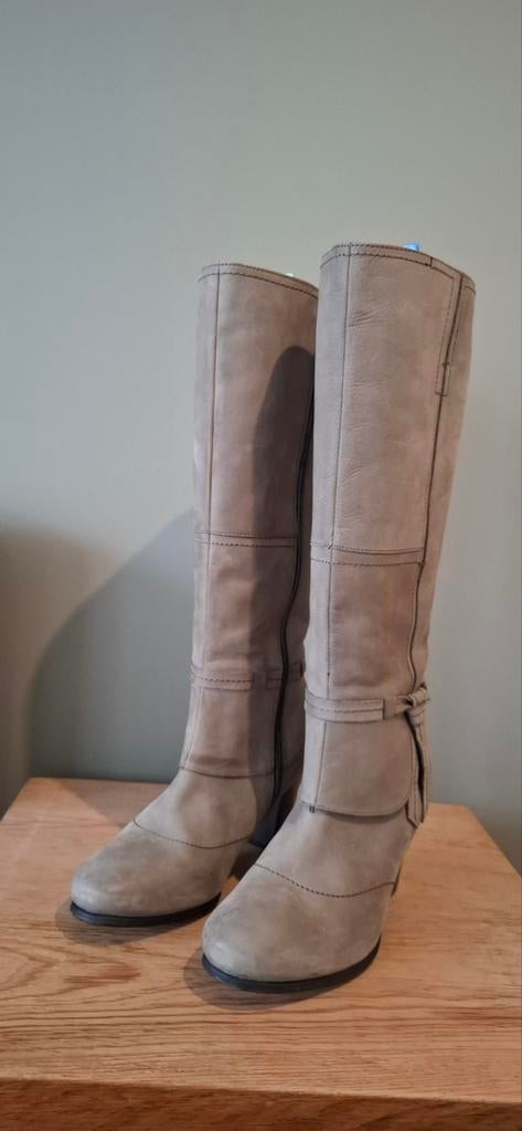 Salt and Pepper Laarzen - Maat 38, Kleding | Dames, Hoge laarzen, Beige, Ophalen of Verzenden, Salt and Pepper