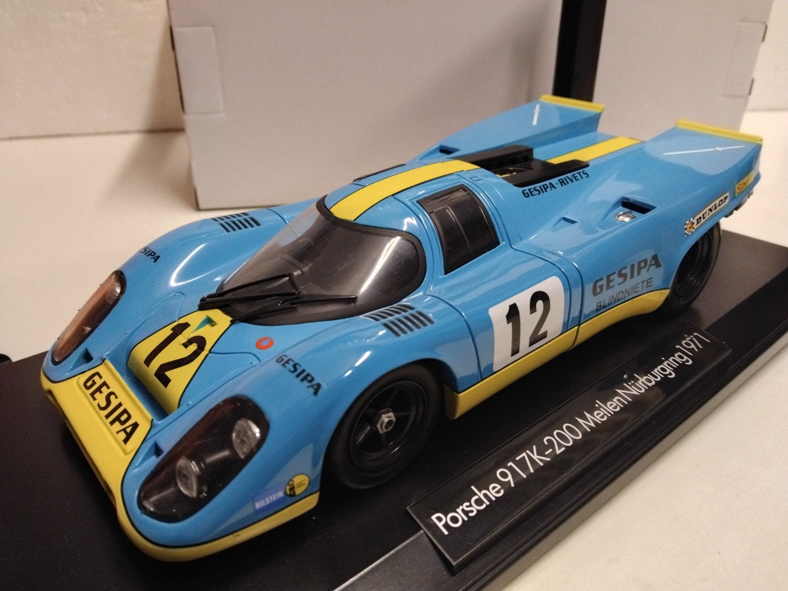 Porsche 917 K 1971 Nurburgring 200 miles NOREV 1/18 KRD, Hobby en Vrije tijd, Modelauto's | 1:18, Ophalen of Verzenden, Zo goed als nieuw
