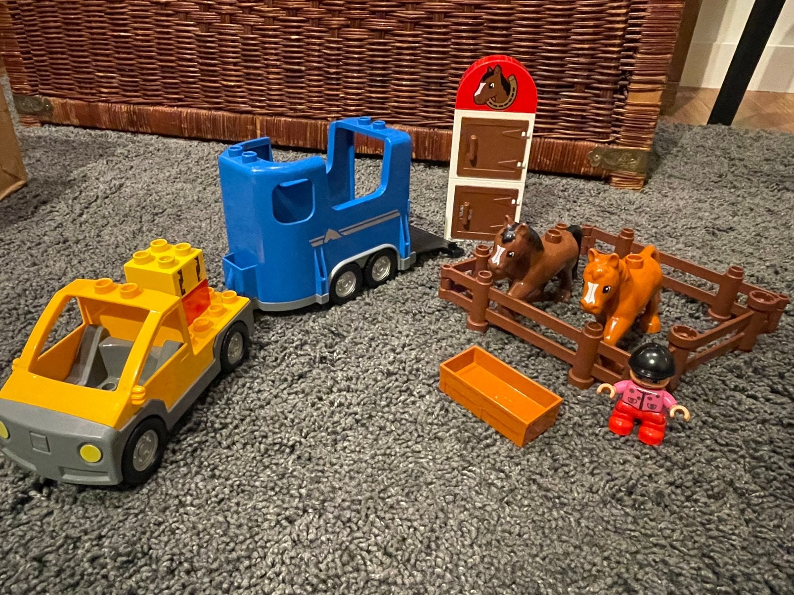 Duplo manege, Kinderen en Baby's, Ophalen of Verzenden, Gebruikt, Duplo