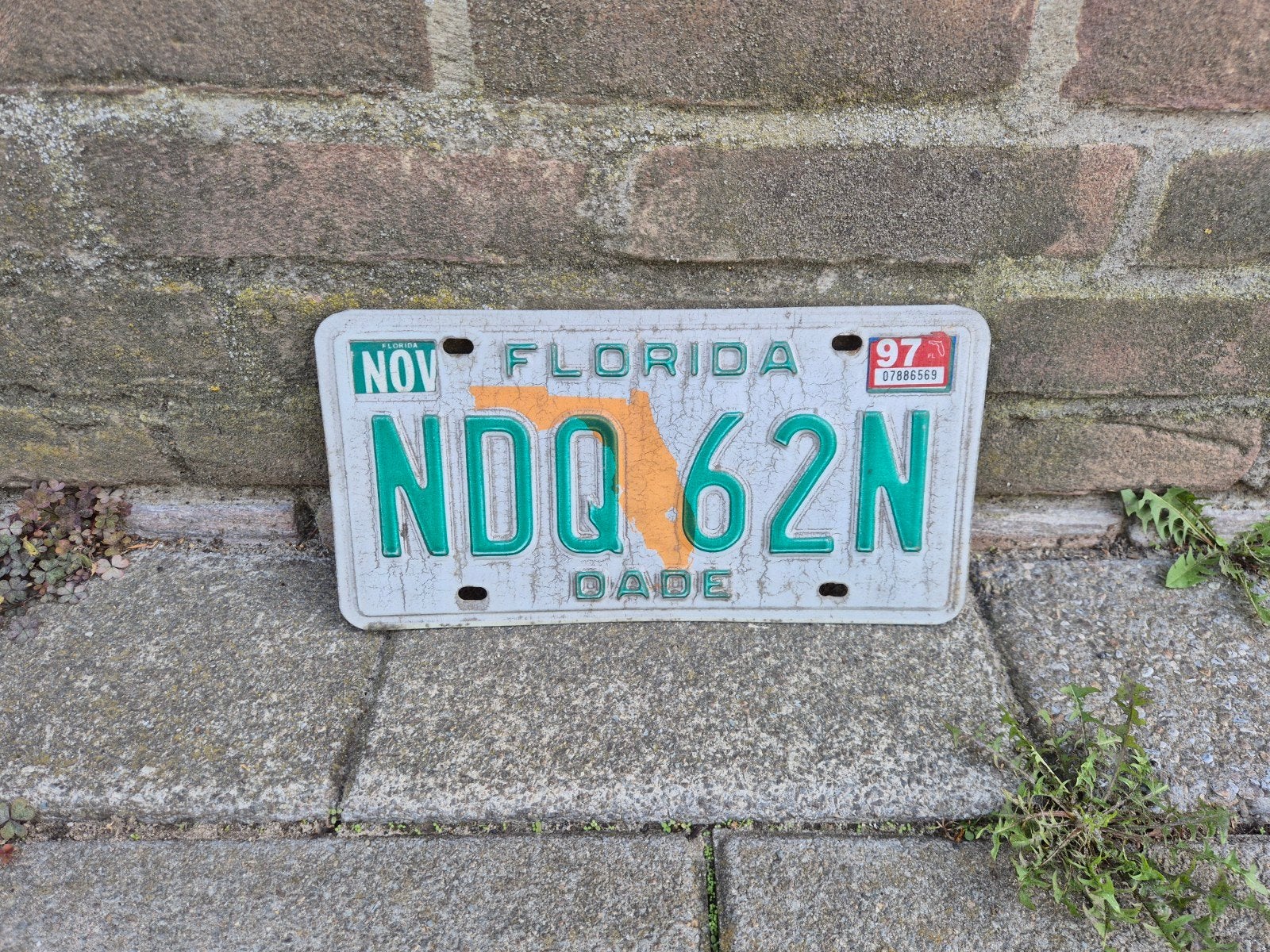 echte kentekenplaten uit Florida en Montana USA, Ophalen of Verzenden, Zo goed als nieuw, Auto's