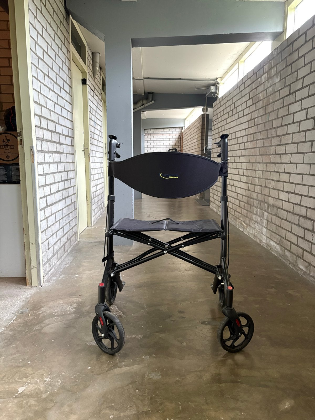 Rollator, stevig en groot (nieuw), Ophalen, Opvouwbaar, Zo goed als nieuw
