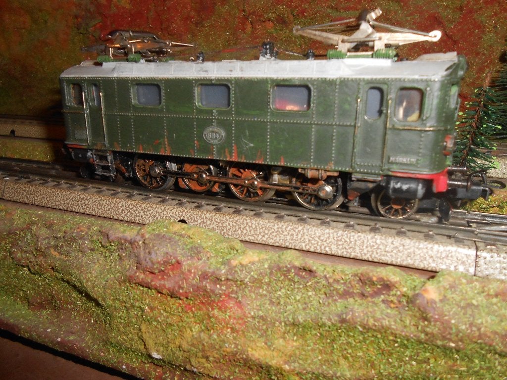 Märklin 3019, E-loc GS 800 van de SJ, Zweedse staatsbanen, Wisselstroom, Gebruikt, Locomotief, Ophalen of Verzenden