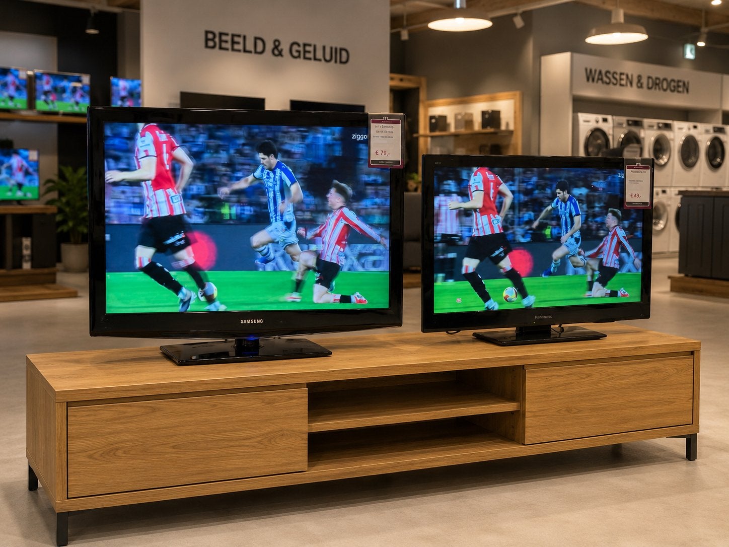 Samsung en Panasonic  Lcd €129,- Direct/Leverbaar